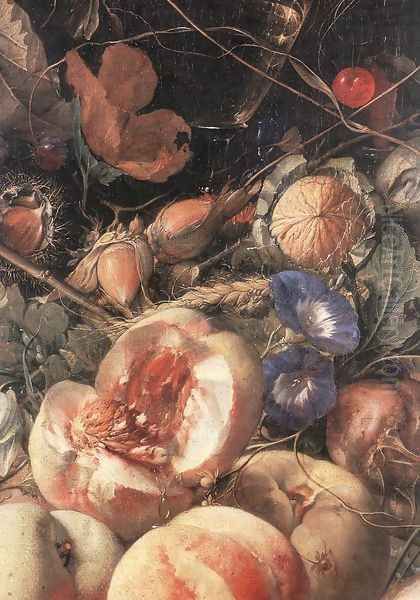 Still-Life with Flowers and Fruit (detail) - view 1