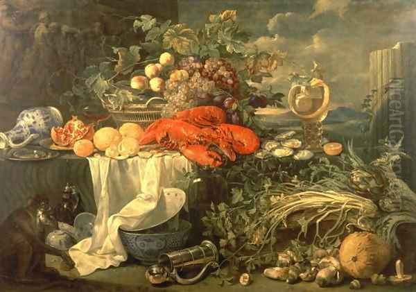 Still Life with a Monkey 1670 95 - view 1