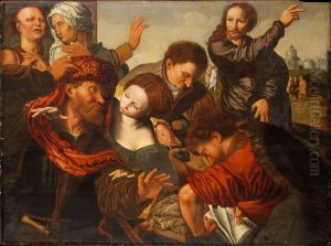 The Calling of Matthew by Jan Sanders Van Hemessen