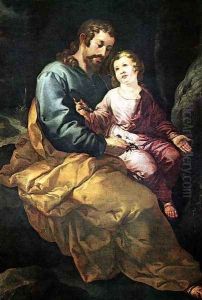 St Joseph and the Christ Child 1648