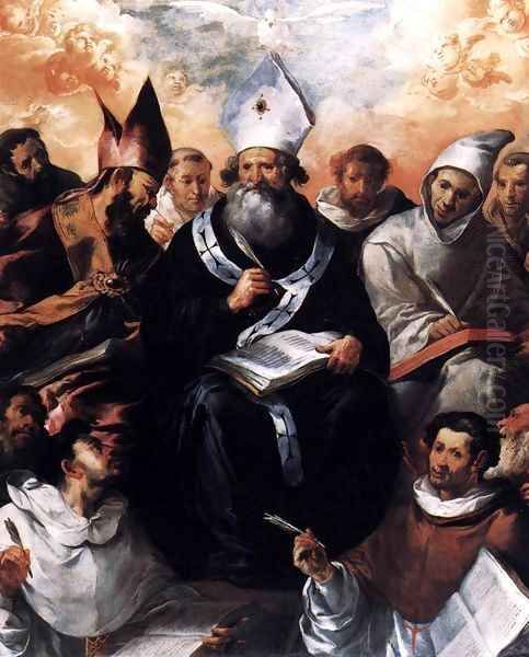 St Basil Dictating His Doctrine - view 1