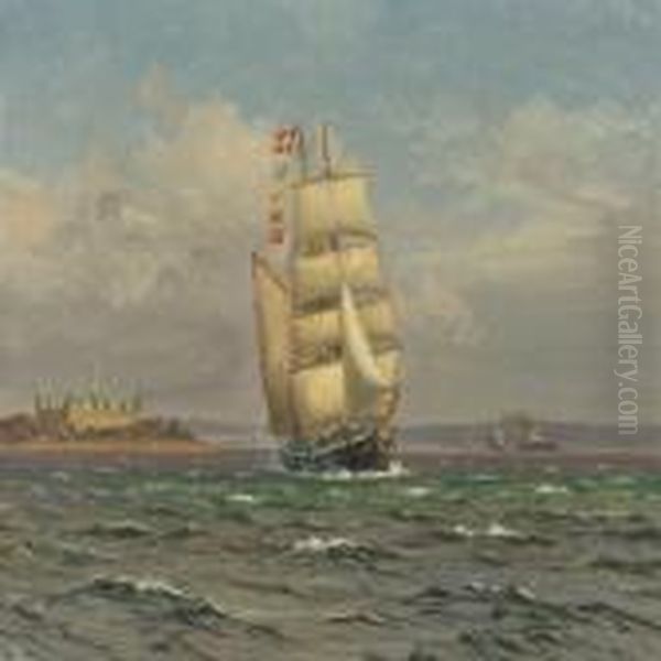 Ships Off Kronborg - view 1