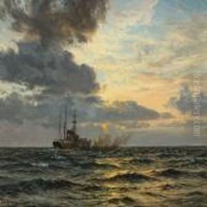 Hist Hvor Solen Gar Ned by Vilhelm Karl Ferd. Arnesen