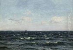 Sea Piece by Vilhelm Karl Ferd. Arnesen