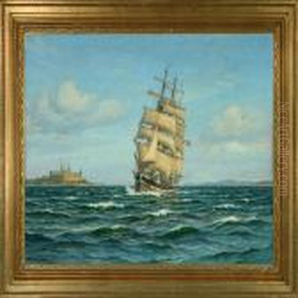 Wessel Passing Kronborg Castle - view 1