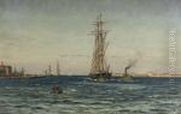 Sailing Out From The Harbour - view 1