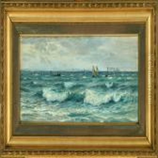 Marine With Several Ships In The Great Sound - view 1