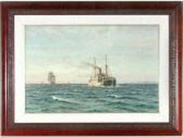 Ship Painting, Danish - view 1