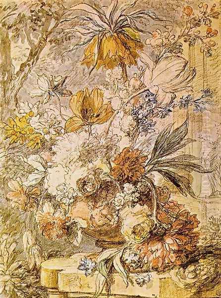 Vase with Flowers 1726 - view 1