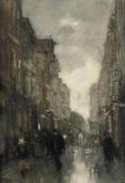 Strolling In The Spuistraat, The Hague - view 1