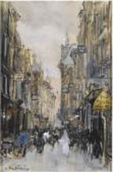 A View Of The Spuistraat, The Hague - view 1