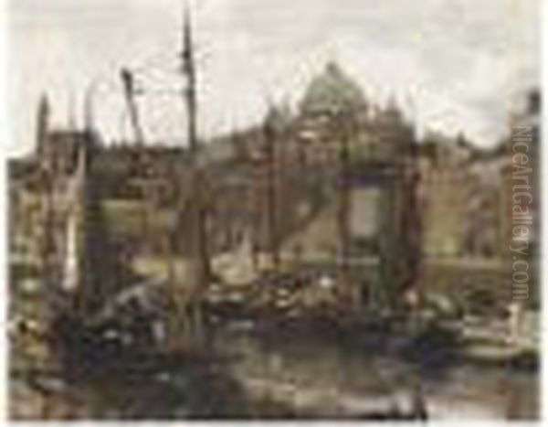 The Havenkade With The Seinpost Building In Scheveningen - view 1