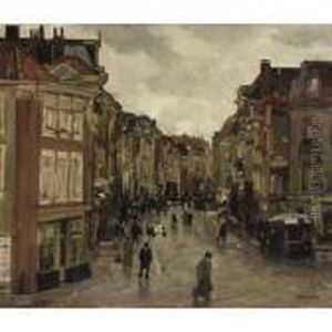 A View Of The Denneweg, The Hague by Floris Arntzenius