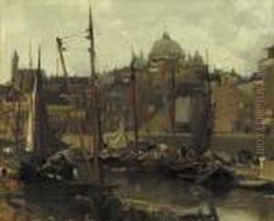 The Haringkade Met Seinpost, Scheveningen