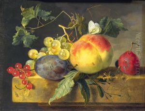 Fruit Still-Life by Jan Van Huysum