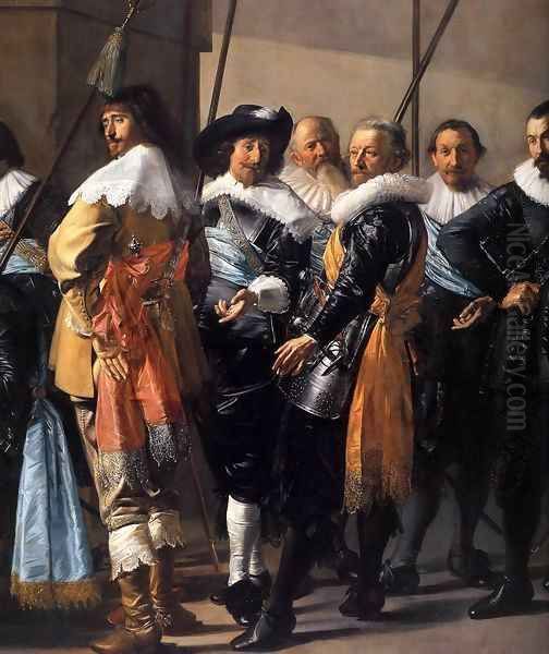 The Meagre Company (detail) 1633-37 2 - view 1