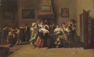 An Allegory of the Five Senses by Dirck Hals