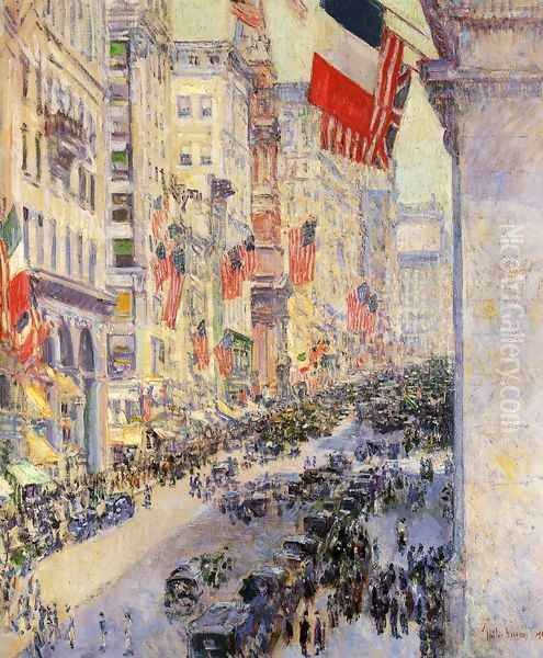 Up the Avenue from Thirty-Fourth Street, 1917 - view 1