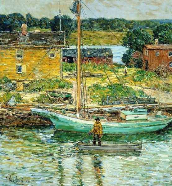 Oyster Sloop, Cos Cob - view 1