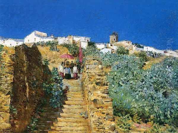 Church Procession, Spanish Steps - view 1
