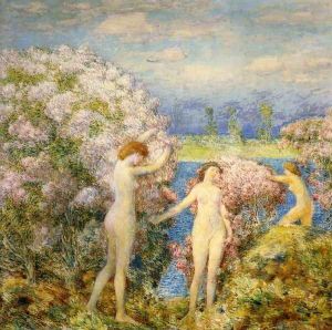 June by Childe Hassam