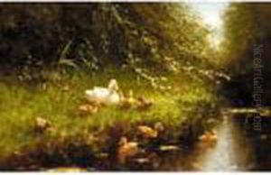 The First Swim by David Adolf Constant Artz