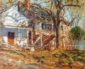 The Brush House I by Childe Hassam