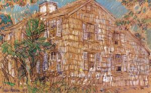 Home Sweet Home Cottage by Childe Hassam