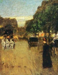 The Boid de Boulogne by Childe Hassam
