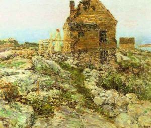 The Norwegian Cottage by Childe Hassam