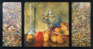 Still Life, Fruits I by Childe Hassam