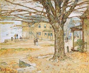 November, Cos Cob by Childe Hassam