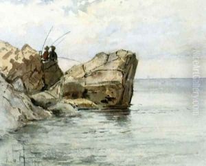 Young Fishermen by Childe Hassam