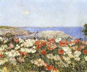 Poppies on the Isles of Shoals by Childe Hassam