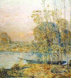 Late Afternoon (also known as Sunset) by Childe Hassam