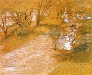 In the Park by Childe Hassam