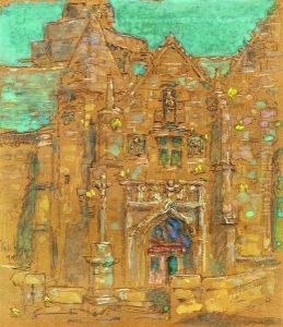 Brelevenez Lannion Cote du Nord France by Childe Hassam
