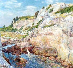 Northeast Gorge at Appledore by Childe Hassam