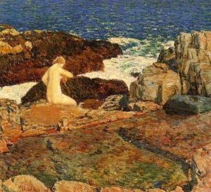 East Headland Pool by Childe Hassam