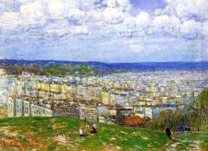 View of New York from the Top of Fort George by Childe Hassam