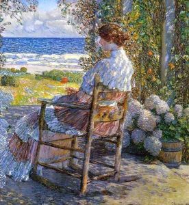 The Sea by Childe Hassam