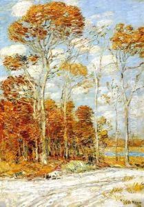 The Hawk's Nest by Childe Hassam