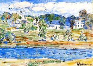 Newfields, New Hampshire 2 by Childe Hassam