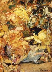 Roses by Childe Hassam