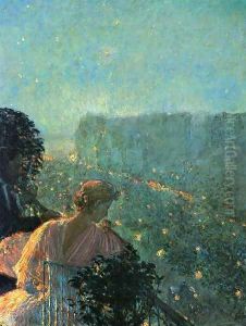 Summer Evening, Paris by Childe Hassam