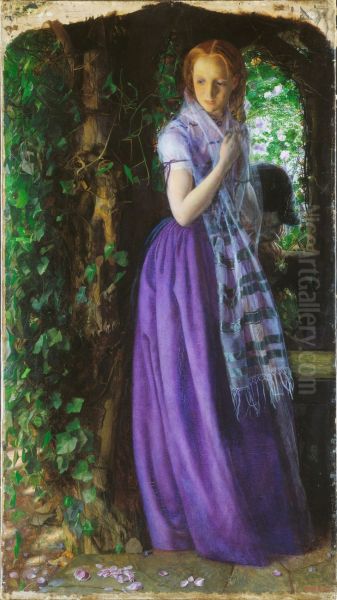 April Love 1855-56 by Arthur Hughes