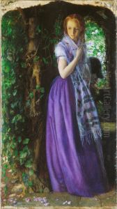 April Love 1855-56 by Arthur Hughes