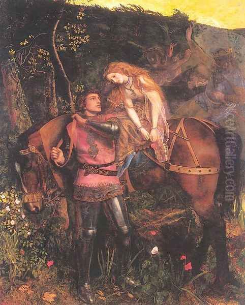 La Belle Dame Sans Merci 1861-63 - view 1