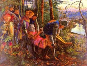The Knight Of The Sun 1859-60 by Arthur Hughes