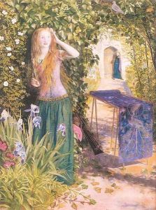 Fair Rosamund 1854 by Arthur Hughes